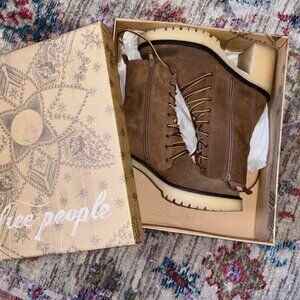 Free People Dylan Lace Up Boots